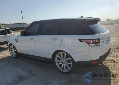 2016 Land Rover Range Rover Sport Hse z USA, uszkodzony, nr VIN SALWR2VF4GA634188